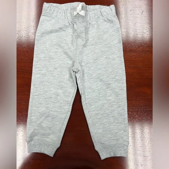 First Impressions Baby Gray and White Jogger Pants Sz 18 months - Picture 5 of 7